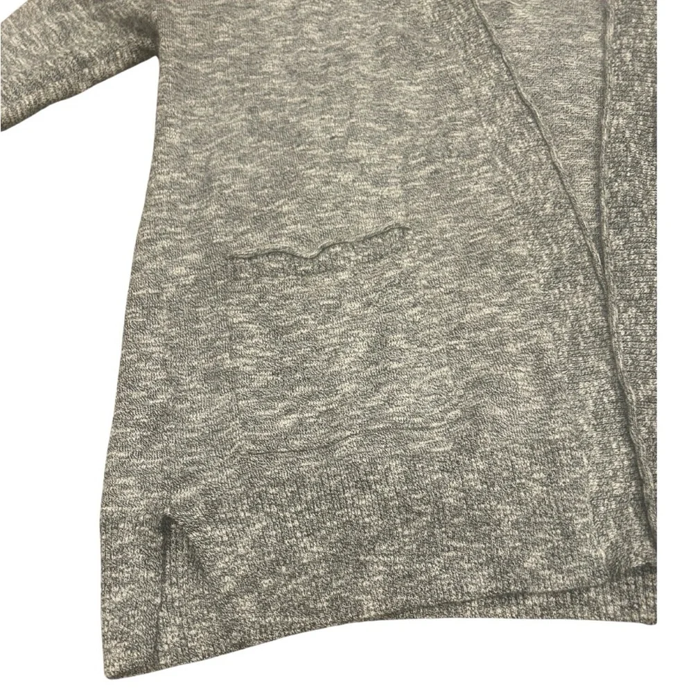 Madewell Marled Bailey Cardigan Sweater | Marled Storm (Grey) | Size S
